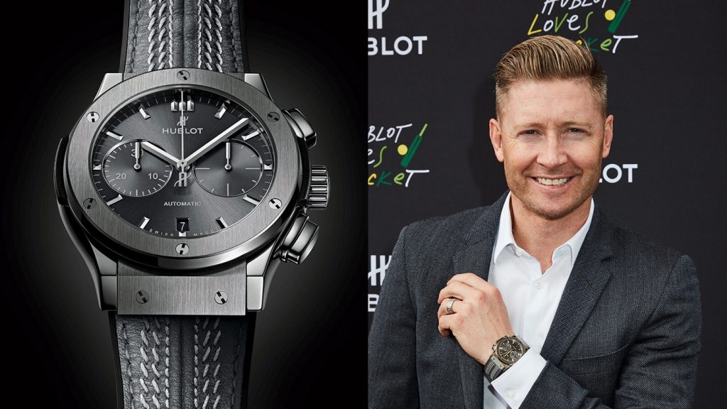 Hublot Classic Fusion Chronograph “The Ashes” edition Cricket Pure Luxe