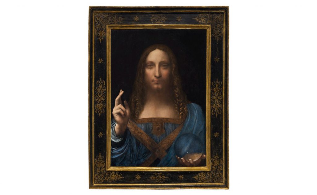 Leonardo Da Vinci Salvator Mundi Pure Luxe