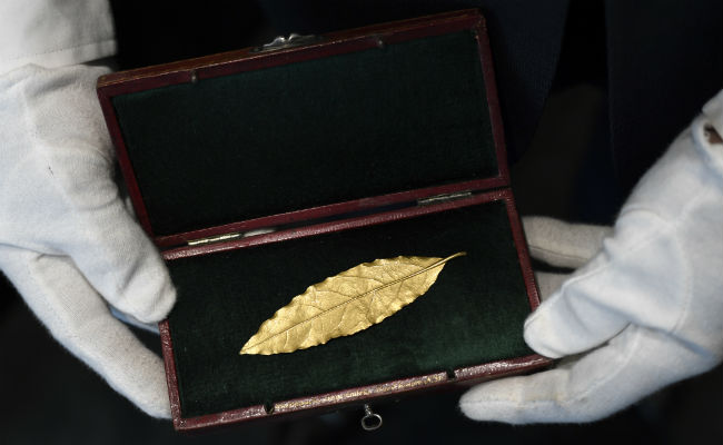 gouden laurierblad napoleon bonaparte kroning Pure Luxe