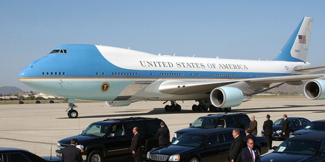 Dit zijn de vliegtuigen waar Donald Trump en andere wereldleiders mee