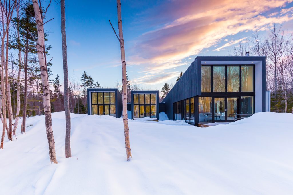 het perfecte huis middenin de natuur in Canada Pure Luxe