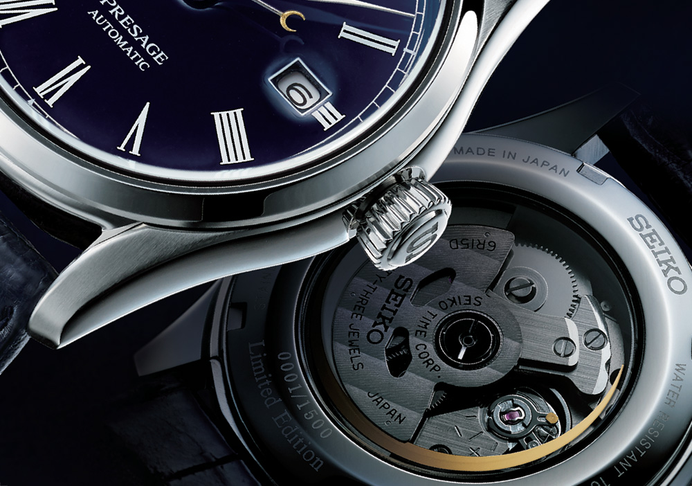 nieuwe Seiko presage blue enamel limited edition watch Pure Luxe