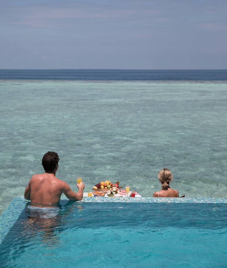 Het Anantara Kihavah hotel resort Maldiven Pure Luxe