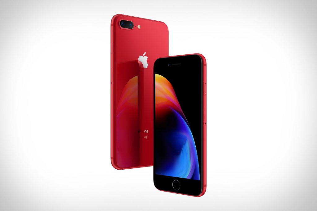apple iphone 8 red aids goed doel Pure Luxe