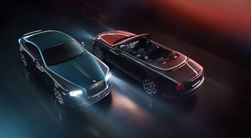 Rolls Royce wraith dawn black badge the adamas collection Pure Luxe
