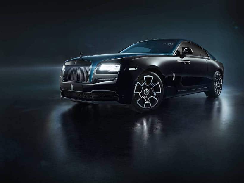 Rolls Royce wraith dawn black badge the adamas collection Pure Luxe