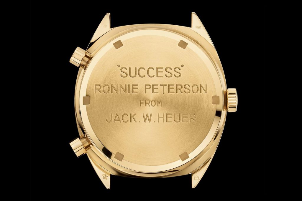 massief gouden tag heuer carrera heuer ronnie peterson Pure Luxe