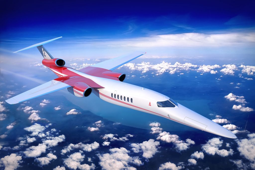aerion as2 supersonic jet privévliegtuig Pure Luxe