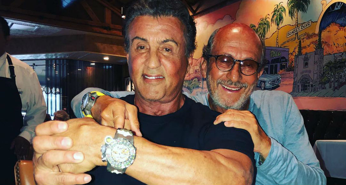 Sylvester Stallone heeft dit horloge van 1 miljoen dollar cadeau