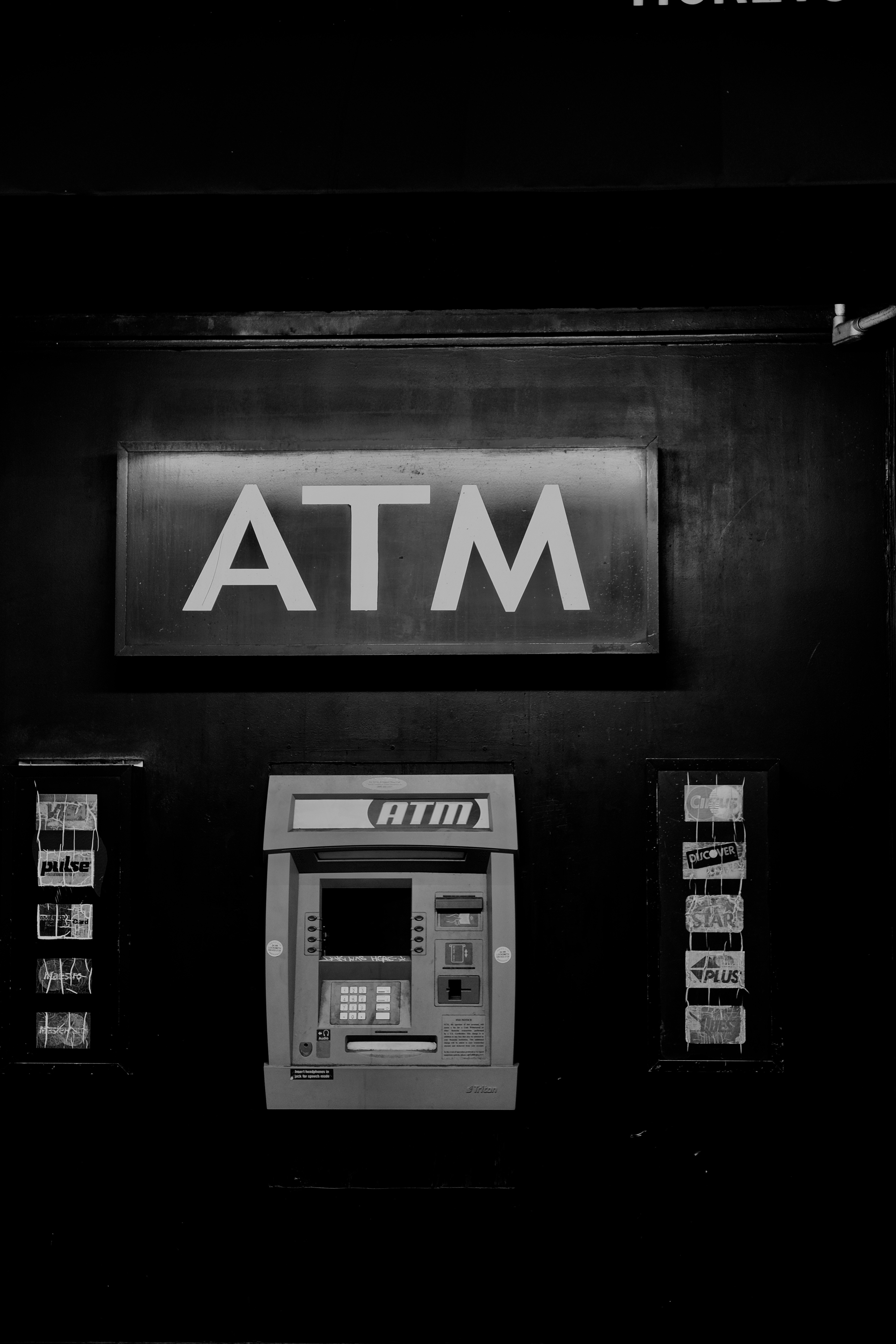 fout in een geldautomaat PURE LUXE