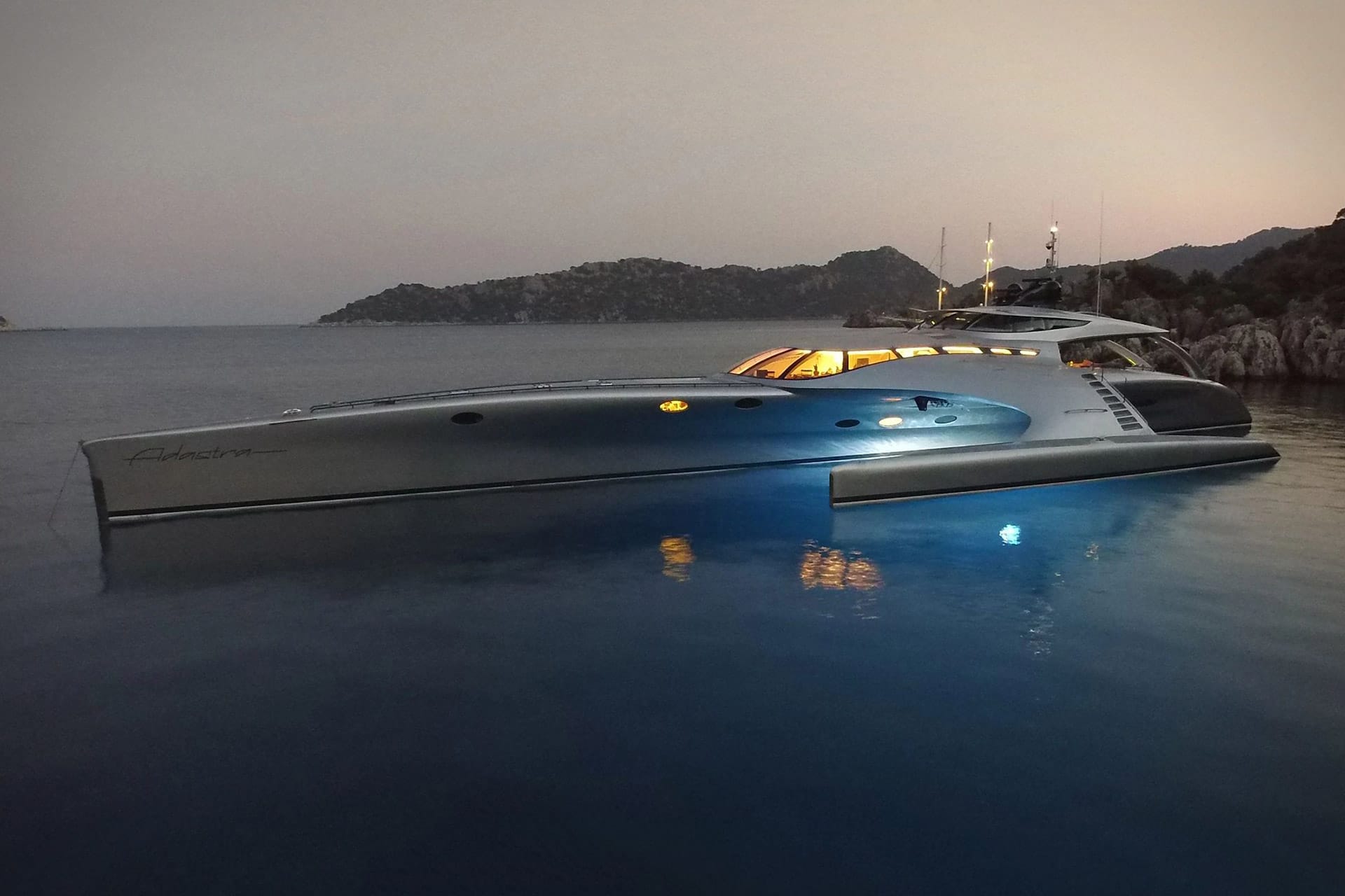 who owns adastra yacht