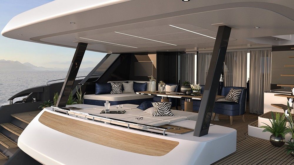 rafael nadal sunreef 80 power jacht catamaran Pure Luxe