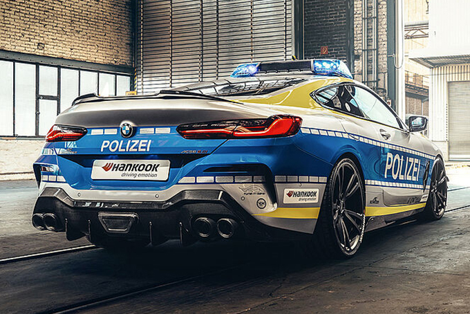 politie BMW M850i