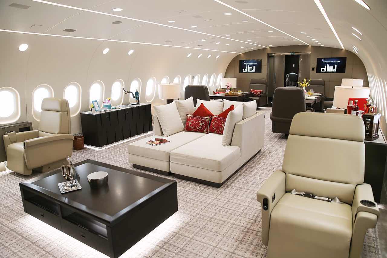 Luxe boeing-787
