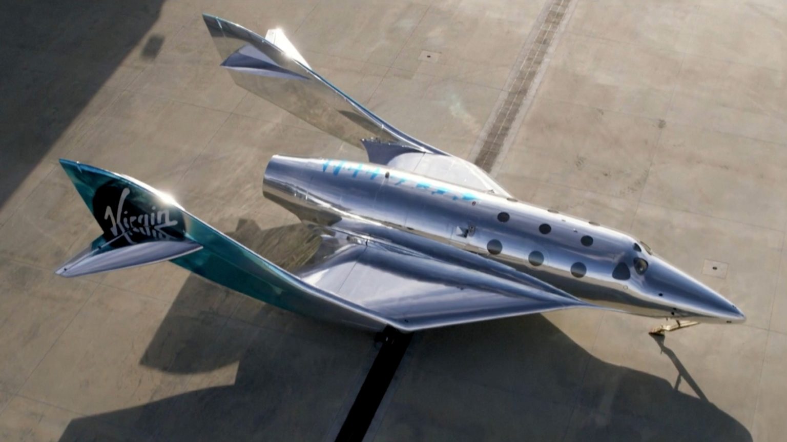 Virgin Galactic de ruimte