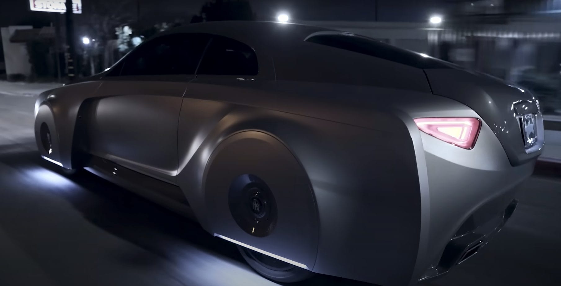 Justin Bieber's Unieke zwevende Rolls-Royce